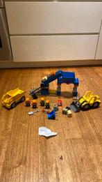 Duplo 4987 gravel pit met dubbele poppetjes zie beschrijving, Kinderen en Baby's, Speelgoed | Duplo en Lego, Ophalen of Verzenden