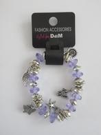 ARMBAND LILA REK -ARMBAND NIEUW!, Verzenden, Nieuw, Paars, Elastiek