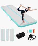 Nieuwe Kesser Turnmat 3.00m met pomp - Mintgroen, Buik, Onbekend, Nieuw, Ophalen of Verzenden