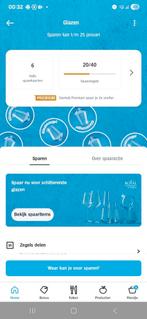 AH Spaarkaarten voor glazen - Volle boeken, Ophalen of Verzenden, Nieuw, Glas, Glas of Glazen