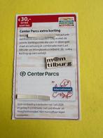 Center Parcs €30,- extra korting, Drie personen of meer, Kortingsbon, Bungalowpark