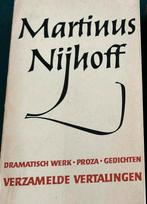 MARTINUS NIJHOFF DRAMATISCH WERK PROZA GEDICHTEN, Ophalen of Verzenden, Gelezen, MARTINUS NIJHOFF