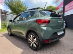 Dacia Sandero Stepway 1.1 TCe 110PK Extreme, Auto's, Dacia, Stof, Gebruikt, Zwart, Origineel Nederlands