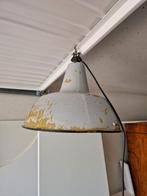 Industriële hanglamp emaille 40 cm, Huis en Inrichting, Lampen | Hanglampen, Ophalen, Gebruikt, Minder dan 50 cm