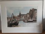 Twee originele Litho’s Rotterdam Bieden, Antiek en Kunst, Kunst | Etsen en Gravures, Ophalen