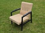 Vintage jaren 50 fauteuils, Ophalen, Gebruikt, Minder dan 75 cm, 50 tot 75 cm