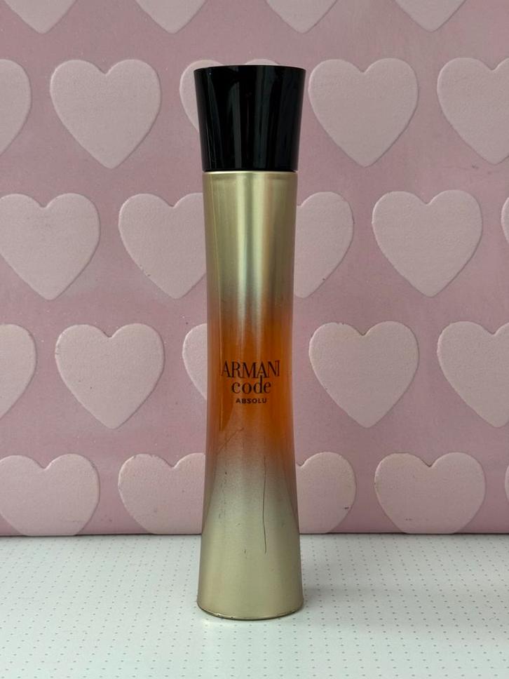 Armani code absolu 75ml edp pour femme discontinued, Sieraden, Tassen en Uiterlijk, Uiterlijk | Parfum, Nieuw, Ophalen of Verzenden