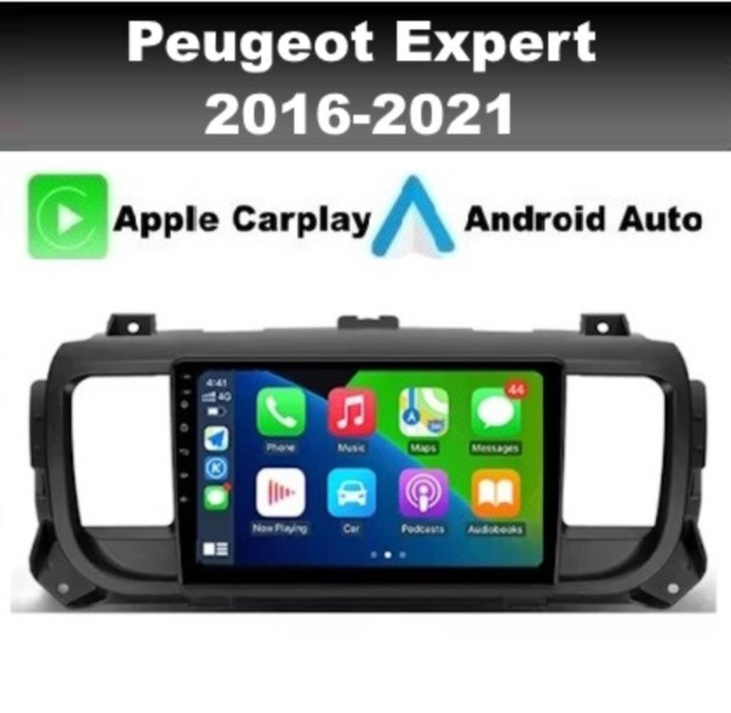 Peugeot Expert radio navigatie android 15 apple carplay dab+, Ophalen of Verzenden, Nieuw