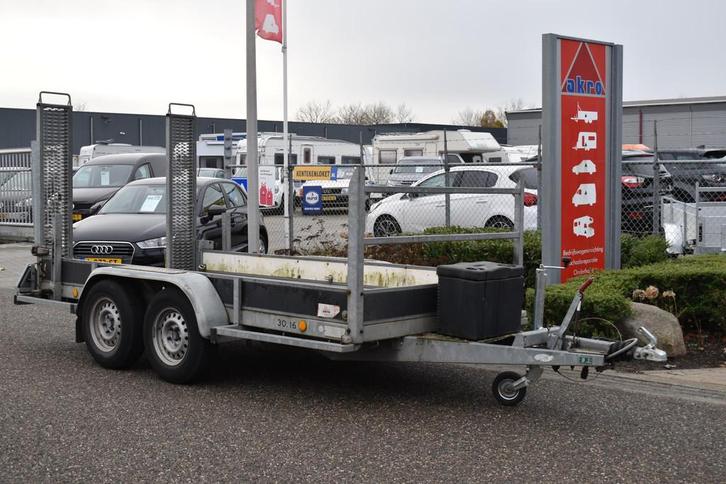 Atec B20 T3 Machinetransporter 355x165x20 cm, Auto diversen, Aanhangers en Bagagewagens, Gebruikt