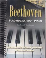 Beethoven bladmuziek voor piano - Alan Brown, Gebruikt, Klassiek, Ophalen of Verzenden, Artiest of Componist