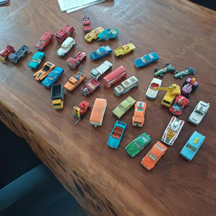 35a40 oude auto,s zeker 50 jaar oud, Verzamelen, Speelgoed, Gebruikt, Ophalen of Verzenden