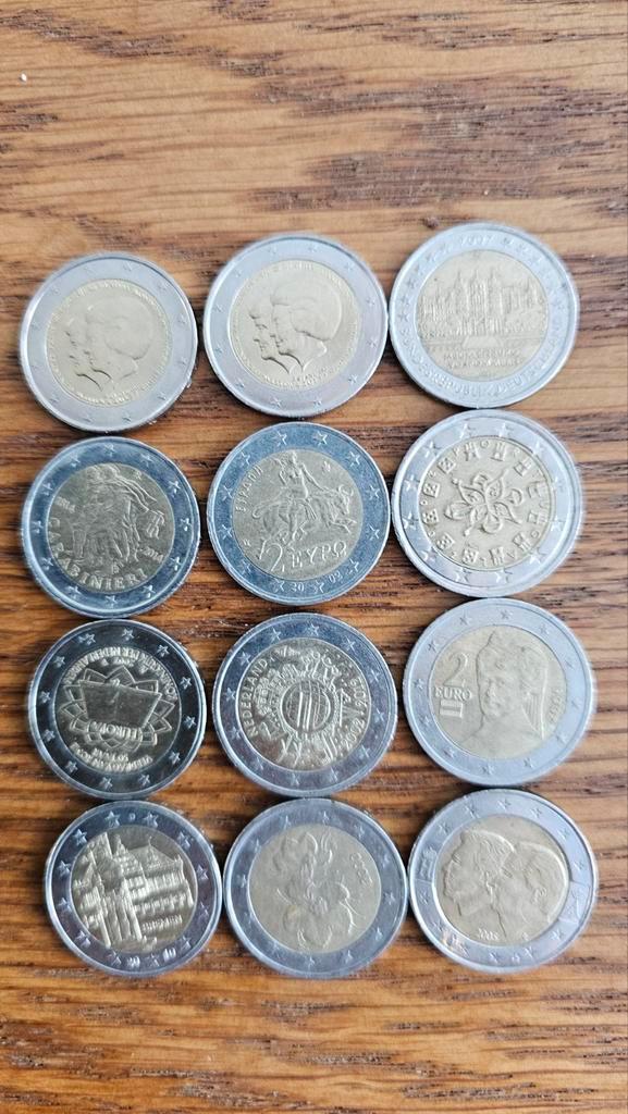 Diverse 2 Euromunten te Koop, Postzegels en Munten, Munten | Europa | Euromunten, Ophalen of Verzenden
