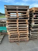 Blokpallets, Doe-het-zelf en Verbouw, Hout en Planken, Ophalen, Gebruikt, Minder dan 25 mm, Pallet