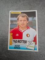 Panini sticker Voetbal 93 Speler Jozsef Kiprich Feyenoord., Verzenden, Zo goed als nieuw, Sticker