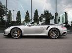 Porsche 911 Cabrio 3.8 Turbo S 991.2 Upgrade | Keramisch | A, Auto's, Porsche, Automaat, Euro 5, Gebruikt, Zwart