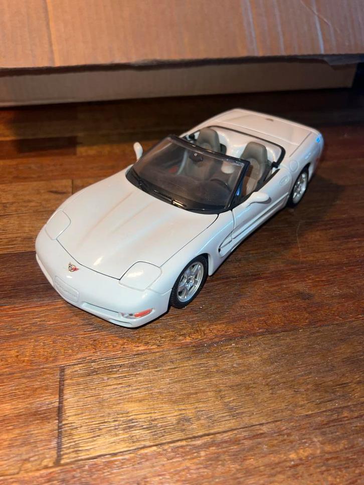 1:18 1997 Chevrolet Corvette Modelauto, Hobby en Vrije tijd, Modelauto's | 1:18, Gebruikt, Auto, Overige merken, Ophalen of Verzenden