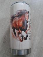 NIEUW en Ongebruikt - WATERFLES met PAARD en Mooie Tekst, Ophalen of Verzenden, Nieuw