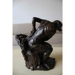 Bronzen Beeld Seated Woman Wiping her Left Side Edgar Degas, Ophalen of Verzenden