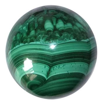 Bol Malachiet diameter 52 mm  Gewicht: 289 gram   beschikbaar voor biedingen