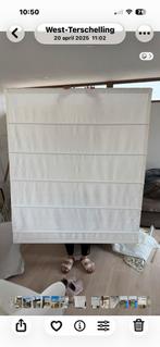 Rol gordijn, stevige kwaliteit. Ecru, 100 tot 150 cm, Ophalen of Verzenden, Zo goed als nieuw, Crème