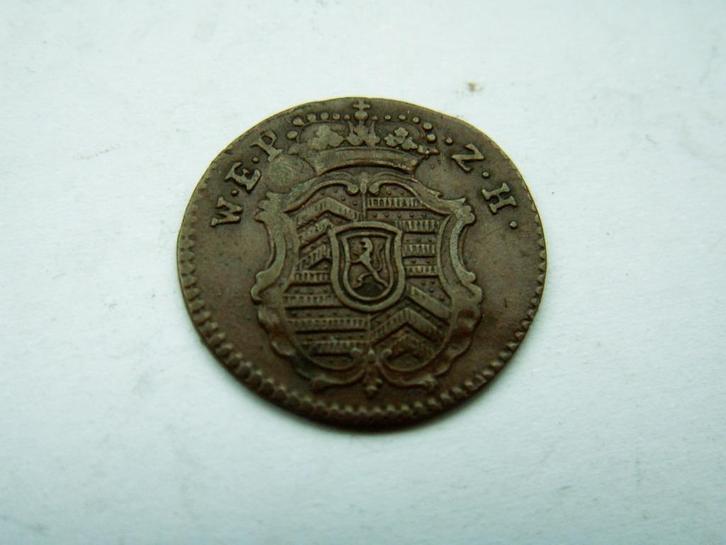 Duitse Staten - HANAU MÜNZENBERG. 1 Heller - 1773, Postzegels en Munten, Munten | Europa | Niet-Euromunten, Losse munt, Duitsland