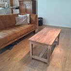 Oude salontafel/ schooltafeltje, Ophalen, 50 tot 100 cm, 50 tot 100 cm, Zo goed als nieuw