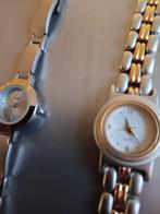 Dameshorloges - Set van 2, Sieraden, Tassen en Uiterlijk, Horloges | Dames, Gebruikt, Staal, Polshorloge, Ophalen