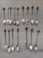 Losse shell bestek zoek uit 2,25 p/s gebaksvork en theelepel, Ophalen of Verzenden