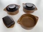 Drie Vintage schalen en een botervloot van Celtic Limerick, Huis en Inrichting, Keuken | Servies, Ophalen, Overige stijlen, Aardewerk