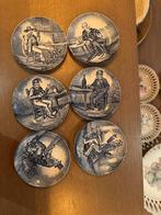Boterbordjes Royal Sphinx & Boch (6 stuks), Antiek en Kunst, Antiek | Servies los, Ophalen of Verzenden