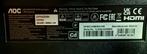 AOC Curved Gaming Monitor 240Hz 27 Inch, Gaming, 3 tot 5 ms, Curved, VA