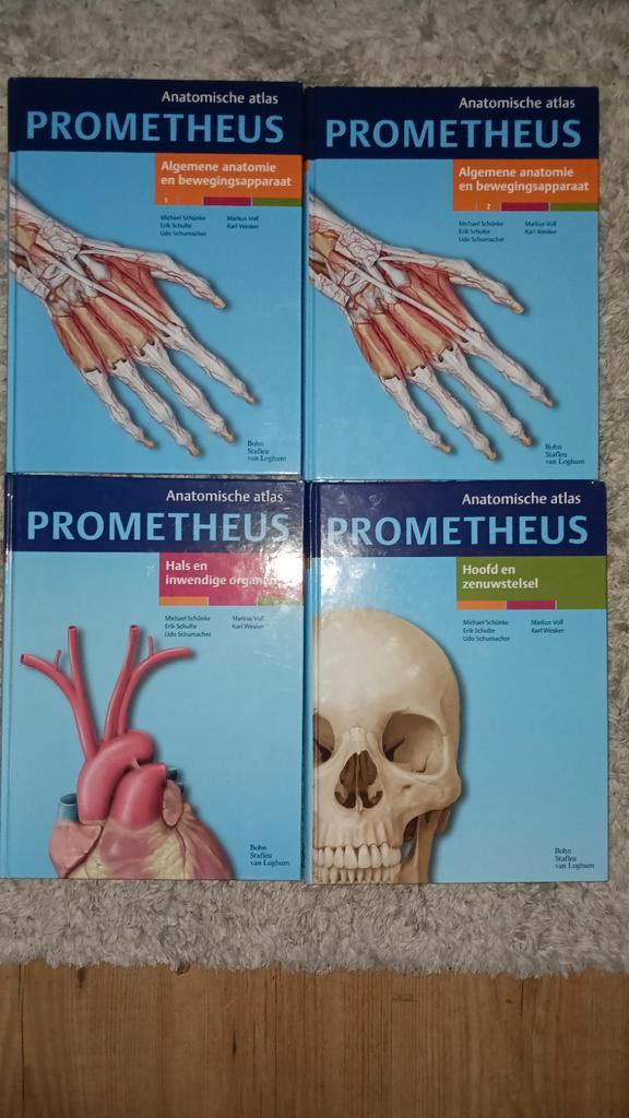 Prometheus Anatomische Atlas - Complete Set, Boeken, Studieboeken en Cursussen, Gelezen, HBO, Beta, Ophalen of Verzenden