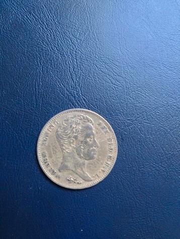 1 gulden 1821 u willem I 1 beschikbaar voor biedingen