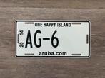 Kentekenplaat Aruba Dealer 2014 (AG-Automobile Agency), Ophalen of Verzenden, Auto's