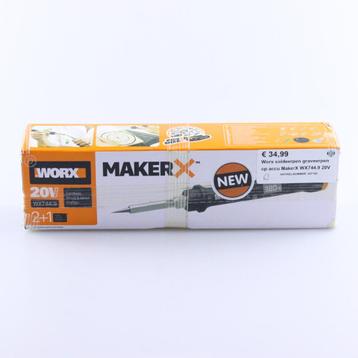 Worx soldeerpen graveerpen op accu MakerX WX744.9 20V beschikbaar voor biedingen