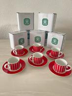 Pip studio love birds rood-roze espresso kop&schotel 125 ml, Huis en Inrichting, Keuken | Servies, Ophalen, Nieuw, Overige stijlen