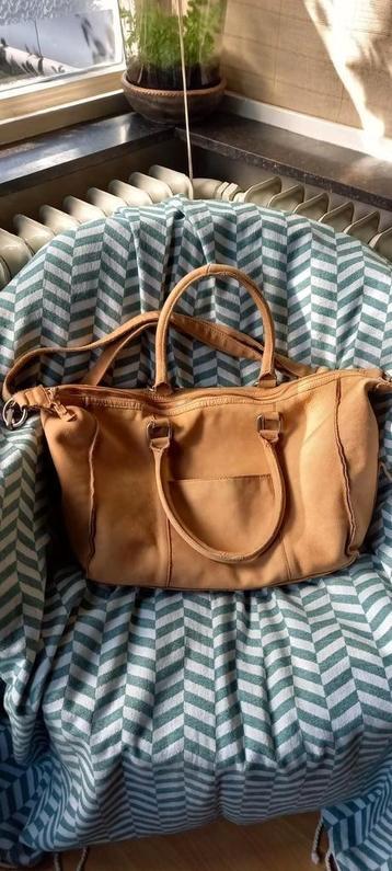 Cowboysbag, leren tas, schooltas, multi functioneel, ruim beschikbaar voor biedingen