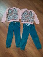 Tweeling meisjes Winter broekjes en vlinder truien Dirkje 98, Ophalen of Verzenden, Zo goed als nieuw, Kleding