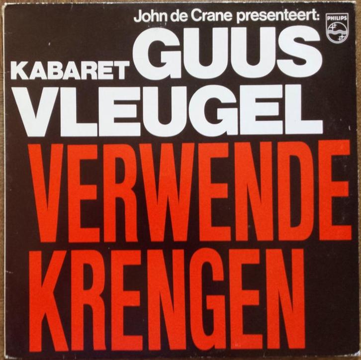 Kabaret Guus Vleugel Verwende Krengen, Cd's en Dvd's, Vinyl | Nederlandstalig, Zo goed als nieuw, Levenslied of Smartlap, Overige formaten