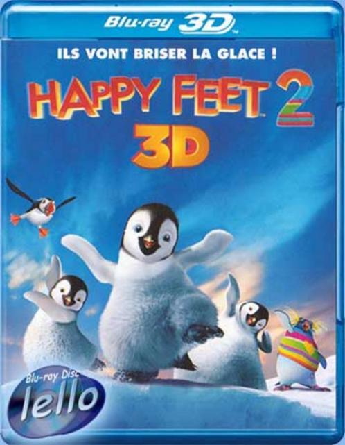 Blu-ray 3D: Happy Feet 2 (2011 Carlos Alazraqui) FR NLO/G, Cd's en Dvd's, Blu-ray, Tekenfilms en Animatie, 3D, Ophalen of Verzenden