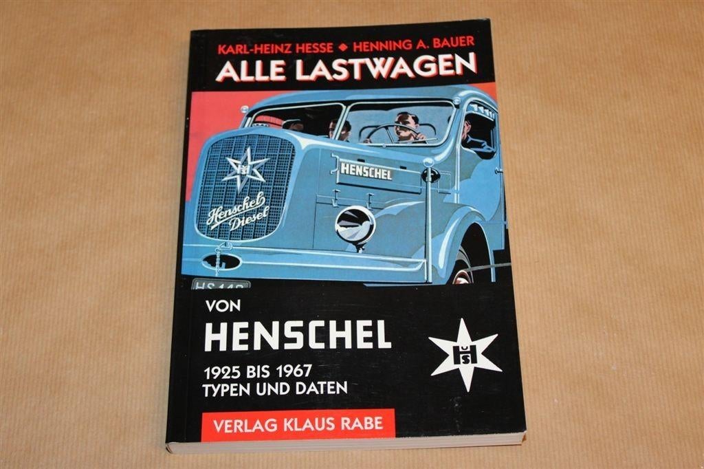 Boek over de vrachtwagens van Henschel 1925-1967, Ophalen of Verzenden, Zo goed als nieuw, Tractor en Landbouw