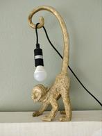 Decoratieve lamp Aap goud, Ophalen, Zo goed als nieuw, Minder dan 50 cm
