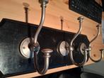 Kapstok met 3 messing haken, Huis en Inrichting, Woonaccessoires | Kapstokken, Ophalen of Verzenden, Metaal, Wandkapstok, Minder dan 100 cm