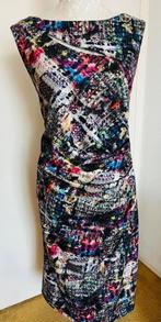 Joseph Ribkoff jurk maat 46 met gouddraadje[v], Kleding | Dames, Zwart, Maat 46/48 (XL) of groter, Ophalen of Verzenden, Zo goed als nieuw