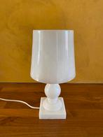 Vintage tafel lamp albast, Minder dan 50 cm, Ophalen of Verzenden, Zo goed als nieuw