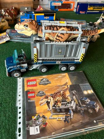 LEGO Jurassic World T-Rex Transport 75933 beschikbaar voor biedingen