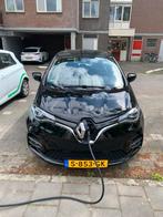 Renault ZOE R110 ZOE 52kWh (batterijhuur) 2020 Zwart, Auto's, Zwart, 180 min, Zwart, Leder