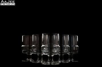 6 Royal Leerdam - Aruba - Wijnglas - Helder - Willem Heesen beschikbaar voor biedingen