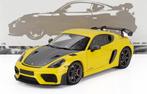 Minichamps 1:18 Porsche Cayman GT4rs Weissach Yellow, Hobby en Vrije tijd, Modelauto's | 1:18, Ophalen of Verzenden, Nieuw, Auto