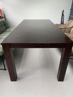 Koloniale teakhouten eettafel, Huis en Inrichting, Tafels | Eettafels, Ophalen, 200 cm of meer, 50 tot 100 cm, Zo goed als nieuw